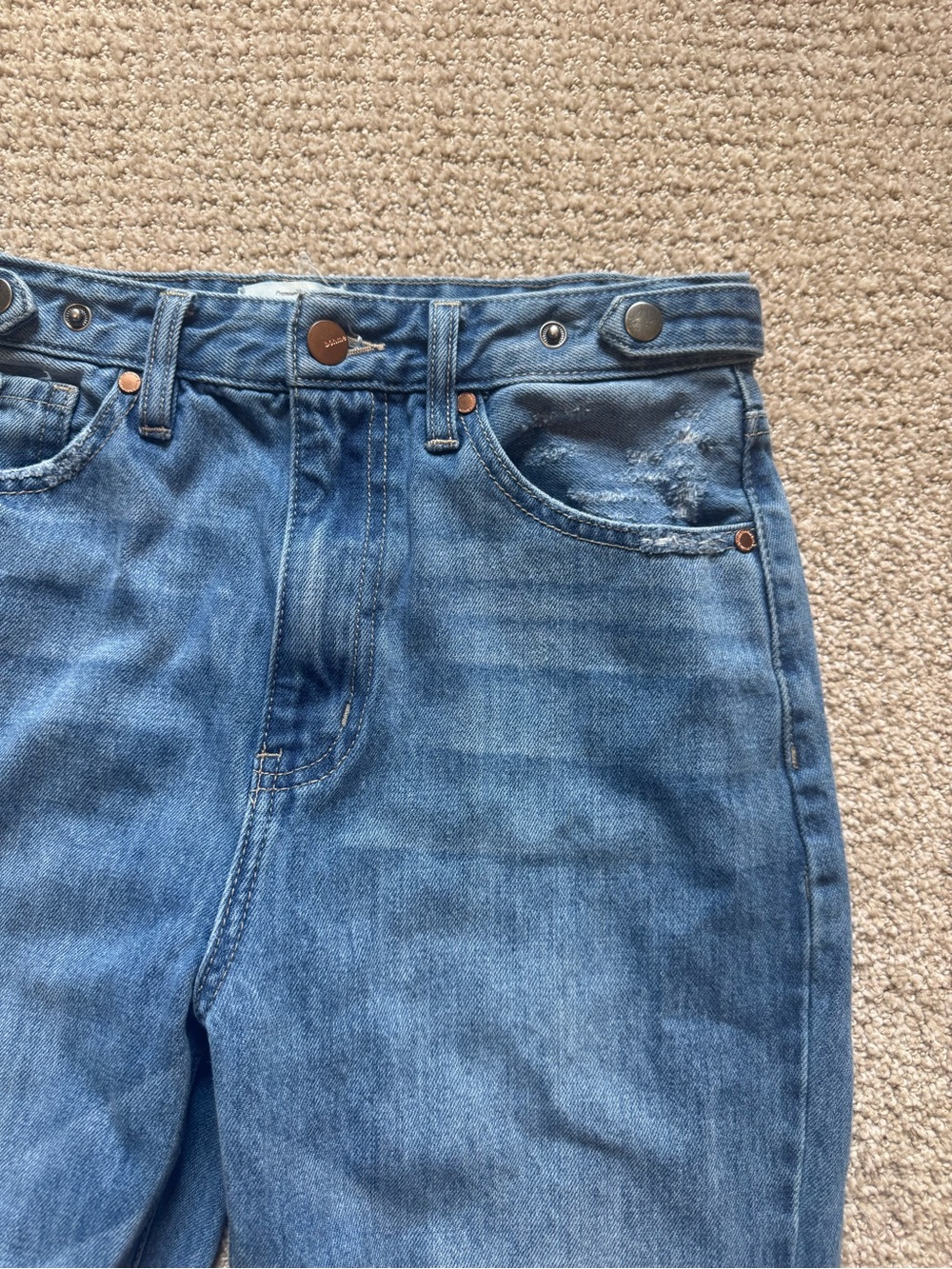 Bohme Sloan Wide Leg Jeans Adjustable waist - Picture 4 of 11
